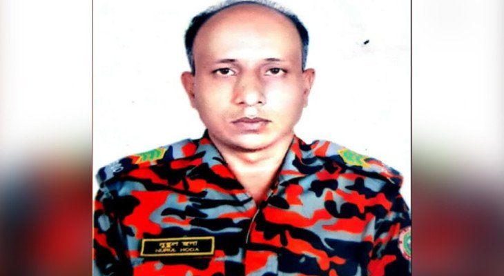 টঙ্গীতে বিস্ফোরণ: আরও এক ফায়ার ফাইটার নুরুল হুদার মৃত্যু